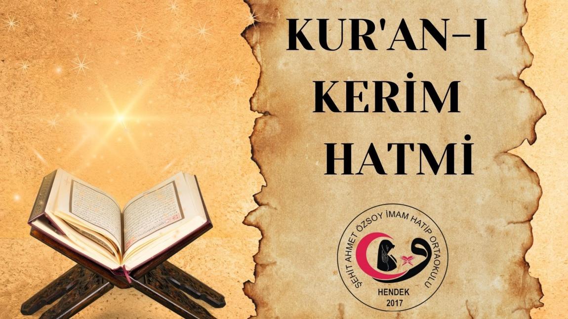 Kur'an-ı Kerim Hatmi