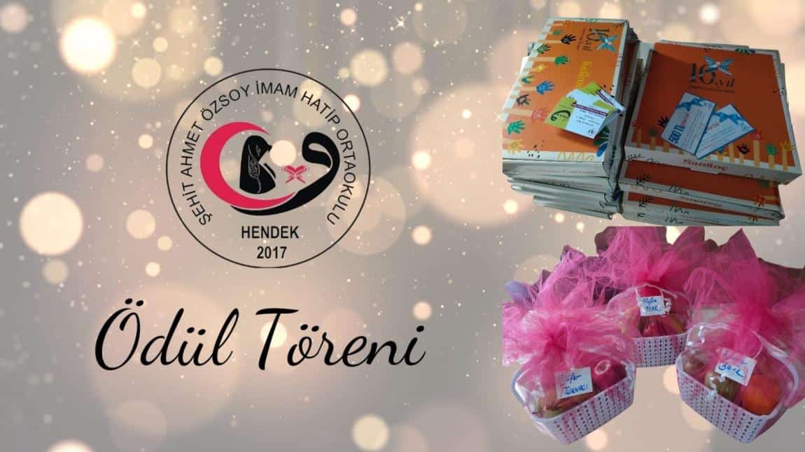Sağlıklı Beslenme ve Okuma Tutkusu Ödüllendirildi: Şehit Ahmet Özsoy İmam Hatip Ortaokulu Ödül Töreni
