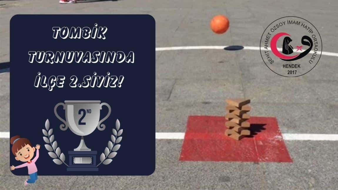 Şehit Ahmet Özsoy İmam Hatip Ortaokulu 6-D Sınıfı TOMBİK Turnuvasında İkinci Oldu
